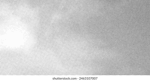 Background with monochrome dot texture. Polka dot pattern template. Background with black dots