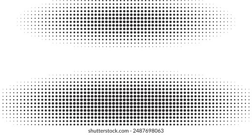 Background with monochrome dot texture. Polka dot pattern template. Background with black dots - stock vector dots basic background dots eps 10	
