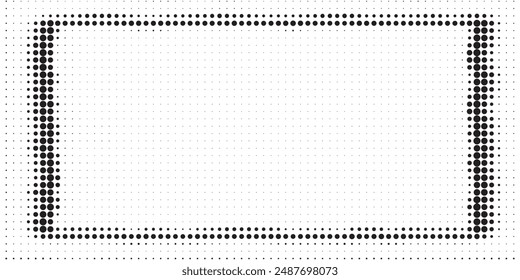 Background with monochrome dot texture. Polka dot pattern template. Background with black dots - stock vector dots basic background dots eps 10	