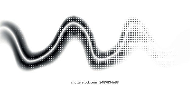 Background with monochrome dot texture. Polka dot pattern template. Background with black dots - stock vector dots basic background dots