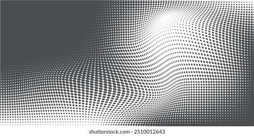 Plano de fundo com textura de pontos monocromáticos. Modelo de padrão de ponto polka. Plano de fundo com pontos pretos - pontos vetoriais de ações pontos de fundo básicos	