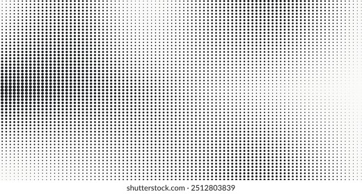 Fondo con textura de punto monocromo. Plantilla de patrón de lunares. Fondo con puntos negros - Vector de stock puntos puntos básicos de fondo	