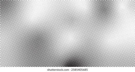 Background with monochrome dot texture. Polka dot pattern. Background with black dots, suitable for banners, posters. modern background eps 10