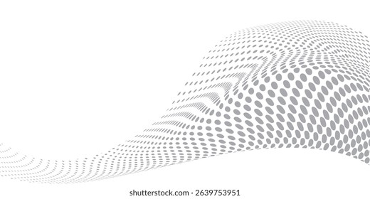 Background with monochrome dot texture. Polka dot pattern template. Background with grey dots - stock vector dots basic background dots  modern arts