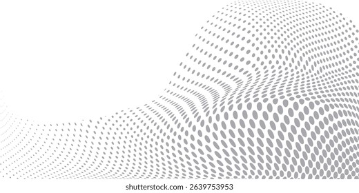 Background with monochrome dot texture. Polka dot pattern template. Background with grey dots - stock vector dots basic background dots  modern arts