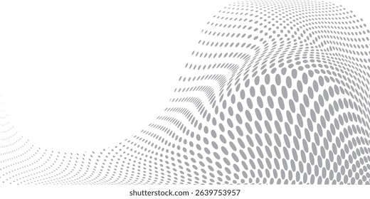 Background with monochrome dot texture. Polka dot pattern template. Background with grey dots - stock vector dots basic background dots  modern arts
