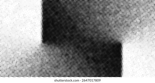 Fondo con textura de punto monocromo. Plantilla de patrón de lunares. Fondo con puntos negros - Vector de stock puntos puntos básicos de fondo