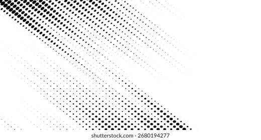 Hintergrund mit monochromer Punktstruktur. Vorlage für Polka-Punkte. Hintergrund mit schwarzen Punkten - Stock-Vektorpunkte grundlegende Hintergrundpunkte
