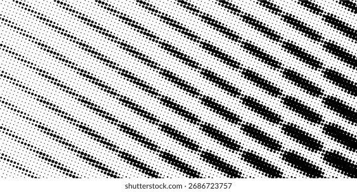 Fondo con textura de punto monocromo. Plantilla de patrón de lunares. Fondo con puntos negros - Vector de stock puntos puntos básicos de fondo