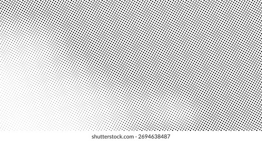 Fondo con textura de punto monocromo. Plantilla de patrón de lunares. Fondo con puntos negros - Vector de stock puntos puntos básicos de fondo