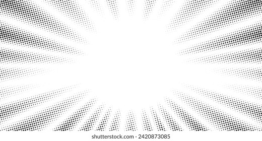 Background with monochrome dot texture.vector illustration