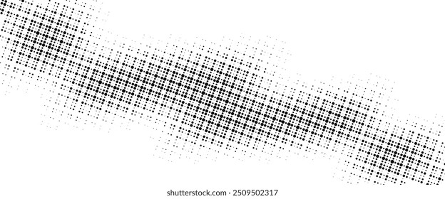 Background with monochrome dotted texture.