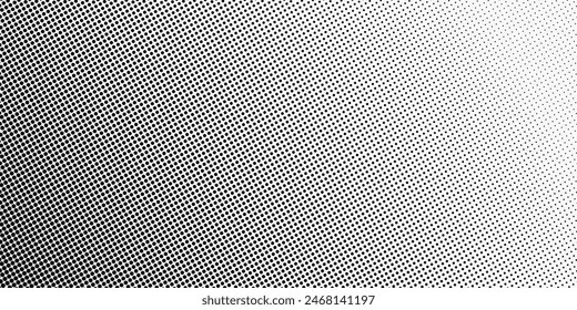 Background with monochrome dotted texture. Polka dot pattern template vector dots pattern