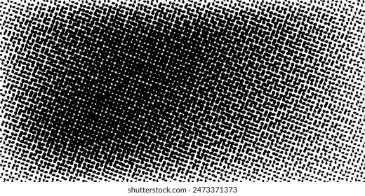 Background with monochrome dotted texture. Polka dot pattern template vector dots pattern