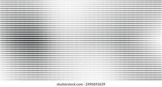 Background with monochrome dotted texture. Polka dot pattern template vector dots pattern