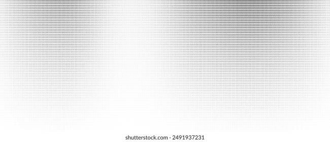 Fondo con textura punteada monocromática. Patrón de puntos de Vector de Plantilla de lunares