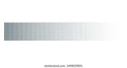 Background with monochrome dotted texture. Polka dot pattern template. vector ilustration