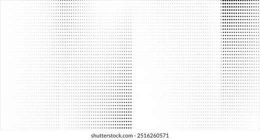 Background with monochrome dotted texture. Polka dot pattern template vector dots pattern
