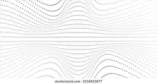 Background with monochrome dotted texture. Polka dot pattern template vector dots pattern
