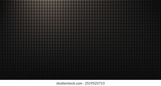 Background with monochrome dotted texture. Polka dot pattern template. vector ilustration