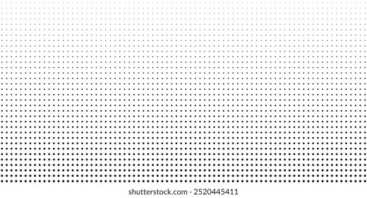 Background with monochrome dotted texture. Polka dot pattern template. vector ilustration
