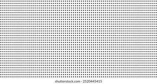 Fondo con textura monocromática punteada. Plantilla de patrón de lunares. ilustración de Vector