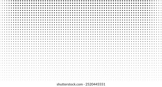 Fondo con textura monocromática punteada. Plantilla de patrón de lunares. dots modern