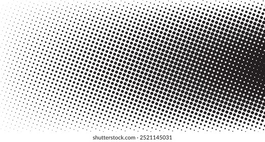 Background with monochrome dotted texture. Polka dot pattern template. vector ilustration