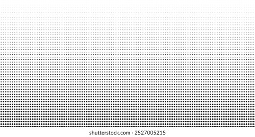 Background with monochrome dotted texture. Polka dot pattern template vector dots pattern