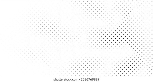 Background with monochrome dotted texture. Polka dot pattern template vector dots pattern