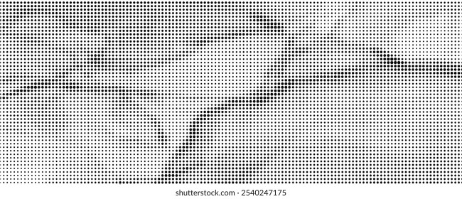 Background with monochrome dotted texture. Polka dot pattern template. vector ilustration