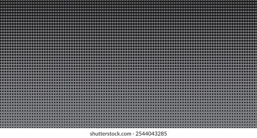 Background with monochrome dotted texture. Polka dot pattern template