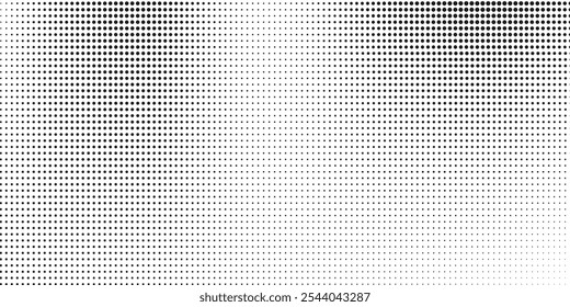 Background with monochrome dotted texture. Polka dot pattern template