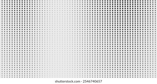 Background with monochrome dotted texture. Polka dot pattern template. vector ilustration