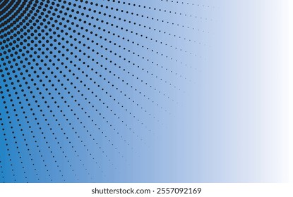 Background with monochrome dotted texture. Polka dot pattern template. vector background ilustration.