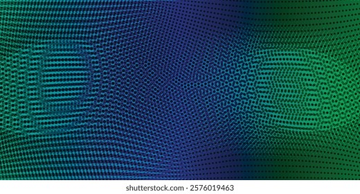 Background with monochrome dotted texture. Polka dot pattern template
