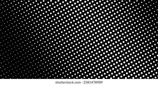 Background with monochrome dotted texture. Polka dot pattern template vector dots pattern. vektor