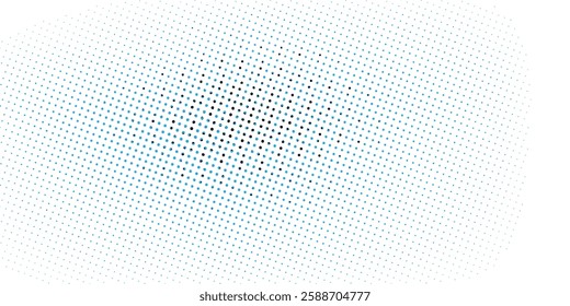 Background with monochrome dotted texture. Polka dot pattern template