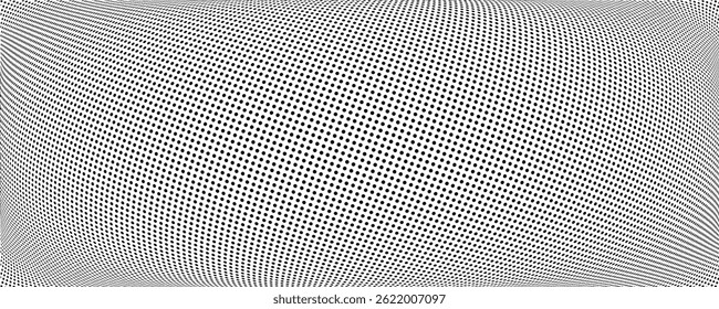 Fundo com textura pontilhada monocromática. Padrão de ponto polka modelo vetorial pontos padrão. eps10