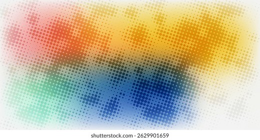 Background with monochrome dotted texture. Polka dot pattern template. vector ilustration