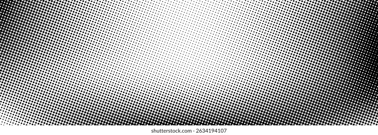 Background with monochrome dotted texture. Polka dot pattern template. vector ilustration