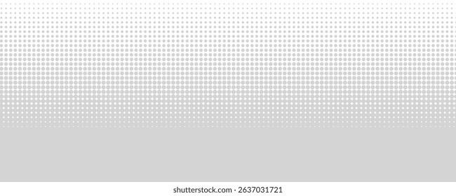 Background with monochrome dotted texture. Polka dot pattern template. vector ilustration