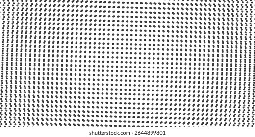 Background with monochrome dotted texture. Polka dot pattern template vector dots pattern