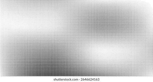 Background with monochrome dotted texture. Polka dot pattern template. vector ilustration