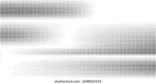 Background with monochrome dotted texture. Polka dot pattern template vector dots pattern
