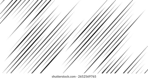 Hintergrund mit monochromer, gepunkteter Textur. Vorlage für Polka-Punkte. Vektorgrafik