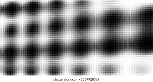 Fondo con textura monocromática punteada. Patrón de lunares patrón de Vectores de Plantilla. Eps 10