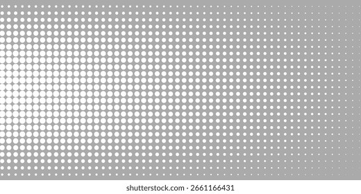 Fondo con textura monocromática punteada. Plantilla de patrón de lunares. ilustración de Vector