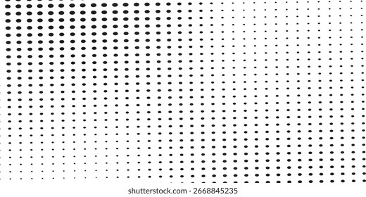 Fondo con textura monocromática punteada. Plantilla de patrón de lunares. ilustración de Vector buen arte