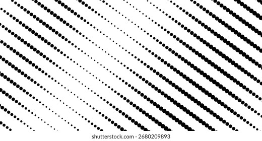 Fondo con textura monocromática punteada. Vector de fondo de Plantilla de patrón de lunares eps10